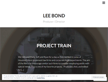 Tablet Screenshot of leebond.com